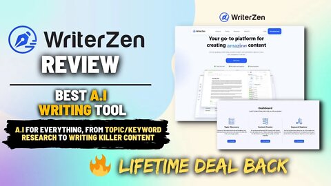 WriterZen Lifetime Deal Back | Watch this Detailed Writerzen review before Buying!