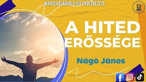 Isteni Erő: Hit és Átalakulás - Nágó János - 2017.07.29.