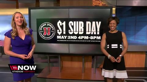 Get a $1 sub from Jimmy John's on Tuesday