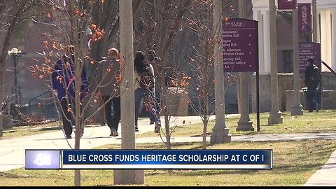 Blue Cross of Idaho commits to fund Heritage Scholarship at C of I for twelve years