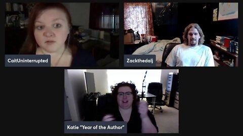 Authortube Uninterrupted Write In - Featuring: Zachary A. Pieper, Caitlyn Noelle, and Katie Francis