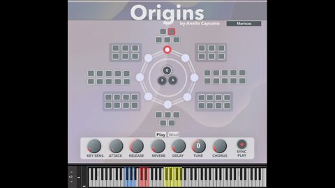 ORIGINS - Library of interactive compositions by Anello Capuano - Kontakt walkthrough