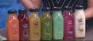 The Juice Standard in studio discussing benefits of juicing, new flagship location