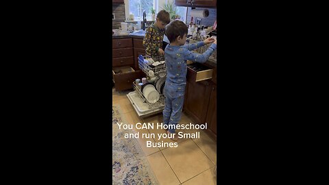 Homeschool and run a small business