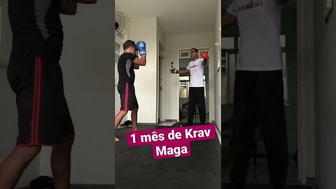 Krav Maga 1 mês #defesapessoal #kravmaga #segurança #aracaju #luta #esporte #mma #autoestima