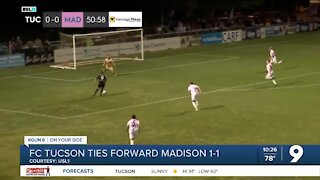 FC Tucson ties 1-1 in home opener