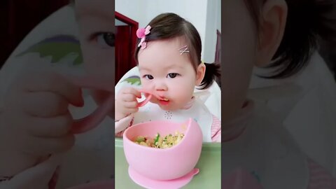 Cute adorable baby 🤩 funny baby playing, laughing, dancing, with mamma at home