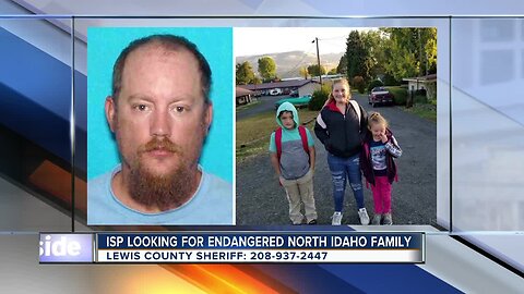 ISP seek two children and an adult man missing from Kamiah and believed to be in danger