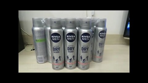 15x Desodorante Nivea Masculino Aerossol Silver Protect 150ml