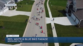 Menomonee Falls Fourth of July bike parade