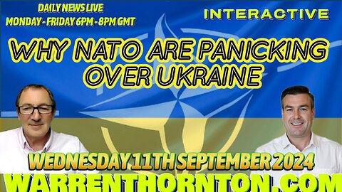 WHY NATO ARE PANICKING OVER UKRAINE WITH WARREN THORNTON & PAUL BROOKER