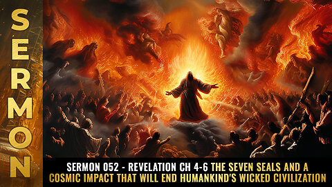 Sermon #052 - Revelation Ch 4-6 The SEVEN SEALS and a COSMIC IMPACT...