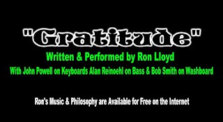 Ron Lloyd – “Gratitude”