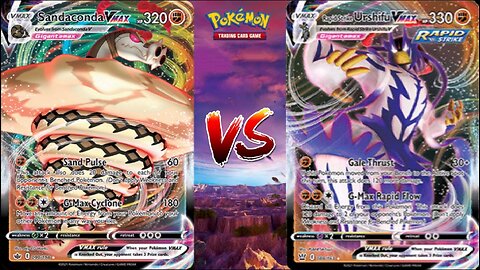 Pokemon TCG Live Sandaconda VMAX VS Rapid Strike Urshifu VMAX Octillery!!