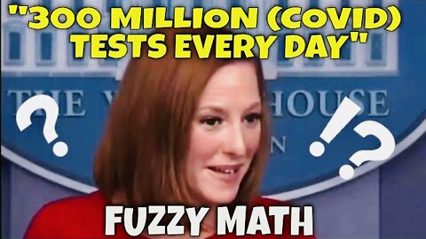 PSAKI uses FUZZY MATH, Fails Miserably on numbers