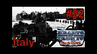 Hearts of Iron IV Man the Guns - Britain - 22 Italy Invaded. Can we take Rome?