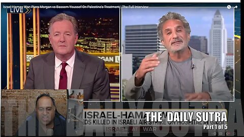 TSP on Piers Morgan vs Bassem Youssef on war in Palestine/Israel