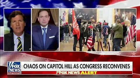 Senator Rubio Joins Tucker Carlson to Discuss Protests on Capitol Hill