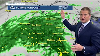 Cloudy, mild start to the week