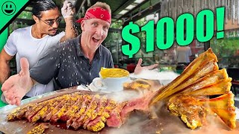 $1000 Salt Bae Challange!! INSANE Luxury Meat Prices!!!