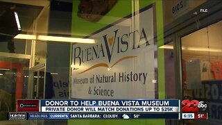 Museum donations match