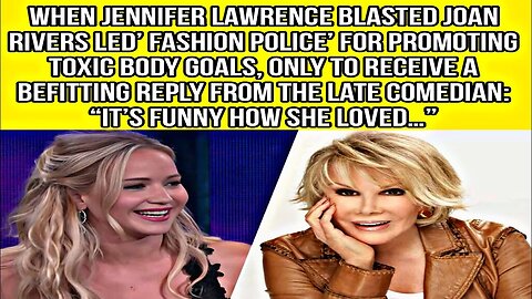 In the body positivity debate, Jennifer Lawrence hits out at the fashion police