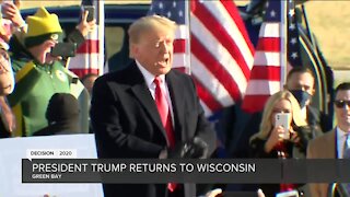 Trump attends campaign event in Green Bay