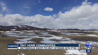 Group wants to build tiny home communities for Veterans with PTSD