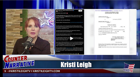 Kristi Leigh - Harris Hostility Toward Free Speech Reaches Fever Pitch