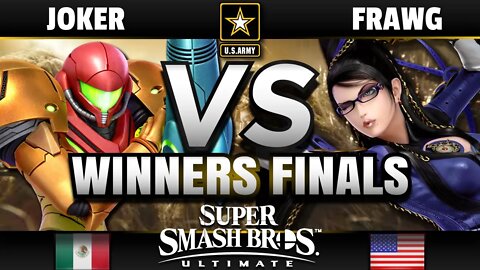 CE | Joker (Samus) vs Frawg (Bayonetta) - Winners Final U.S. Army Ultimate Challenge