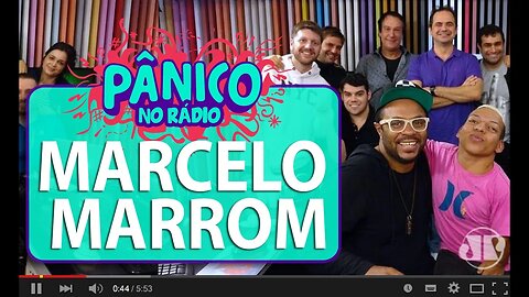 Marcelo Marrom - Pânico - 01/06/16