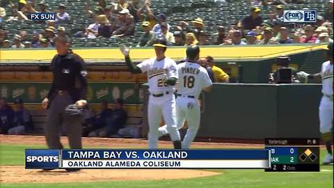 Daniel Mengden dominates Tampa Bay Rays to help Oakland A's avoid four-game sweep