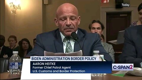 Frmr Chief BP Agent Aaron Heitke was ordered by Biden-Harris to cover up the disaster at the border