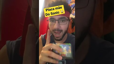 PLACA mãe do SONIC ANUNCIADO 🙀 #shorts