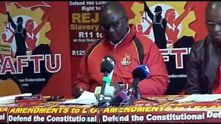 Saftu accuses labour dept of sidelining its representations on minimum wage (7D3)