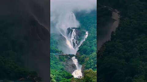 Beautiful waterfall #viral #reels #shorts #scenery #travel #trending #waterfall