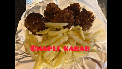 Chapli kabab