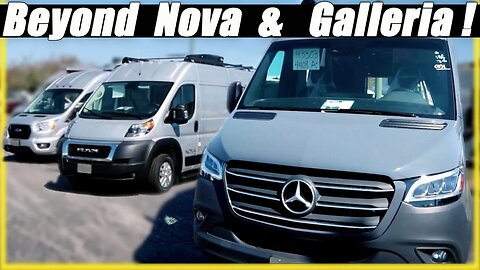 Sprinter Transit or Promaster COMPARING 3 Coachmen 2022 Vans Before you Buy! NOVA BEYOND & GALLERIA