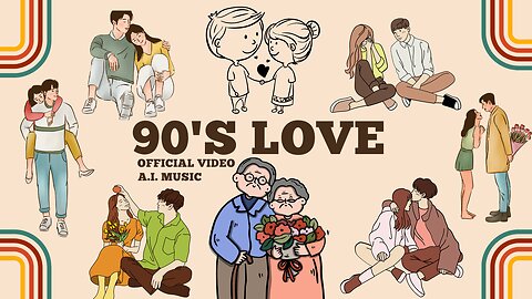 90's Love || A.I MUSIC || 4k Official video with lyrics || Original Song 2024