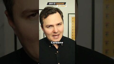 Why Is Cardano So Cheap?