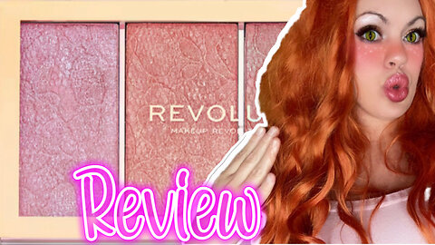 Makeup Revolution Vintage Lace Blush Palette Review