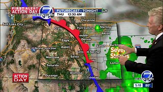 Wednesday evening weather update