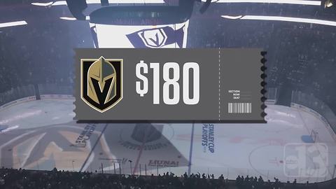 UPDATE: Golden Knights ticket prices increase for Game 2