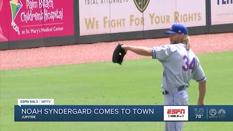 Noah Syndergaard makes rehab start