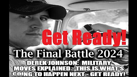 Derek Johnson Get Ready - The Final Battle 2024 - Military Occupation - August 21..