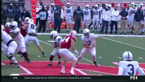 2020 Penn State at Nebraska 1Q w/HuskerSports audio