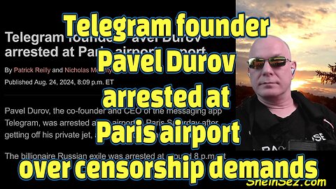 Telegram founder Pavel Durov arrested over censorship demands-631