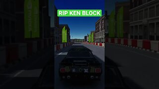 RIP Ken Block | Drifting In The Hoonicorn Mustang | #shorts #assettocorsa #simracing #mustang