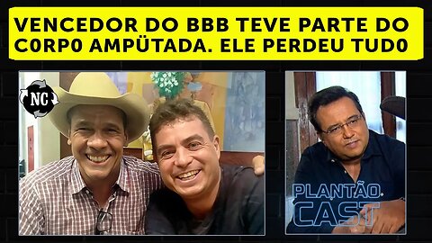 VENCEDOR DO BBB TEVE PARTE DO C0RP0 AMPÜTADA. ELE PERDEU TUD0 E COMEÇOU VENDER LATINHAS