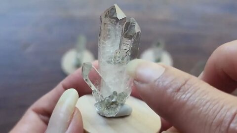 Chlorite Phantom Quartz Crystals Phantom Quartz Crystals